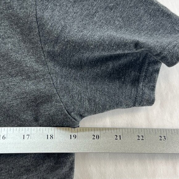 Quiksilver Bold Move Mod T-Shirt Men M Crewneck Surf Skater Graphic Heather Gray - Picture 10 of 11